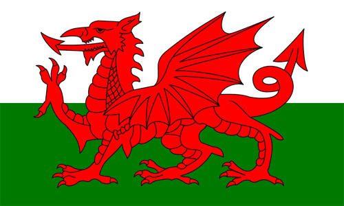 Galles bandiera